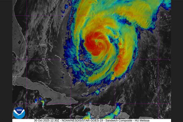 Huracán Melissa se dirige a las Bermudas