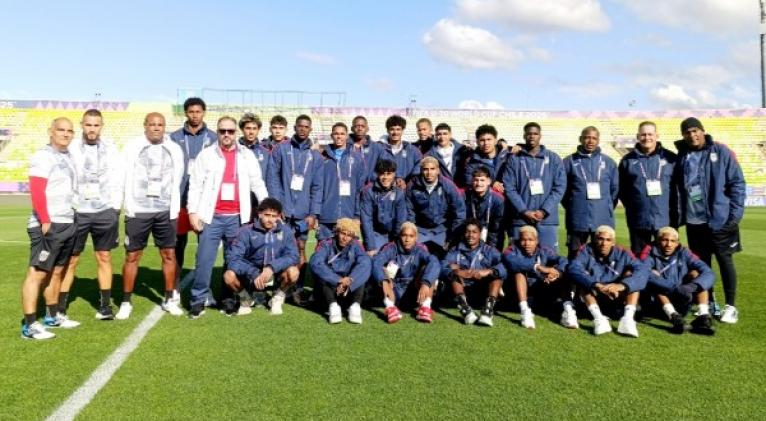 Arribó a la patria selección sub-20 de fútbol de Cuba