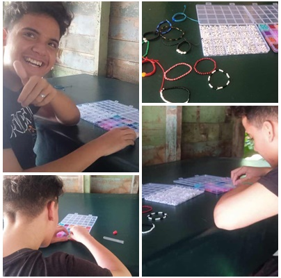 Keni Bernal, un joven santacruceño bendecido por la vocación artesanal