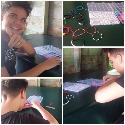 Keni Bernal, un joven santacruceño bendecido por la vocación artesanal