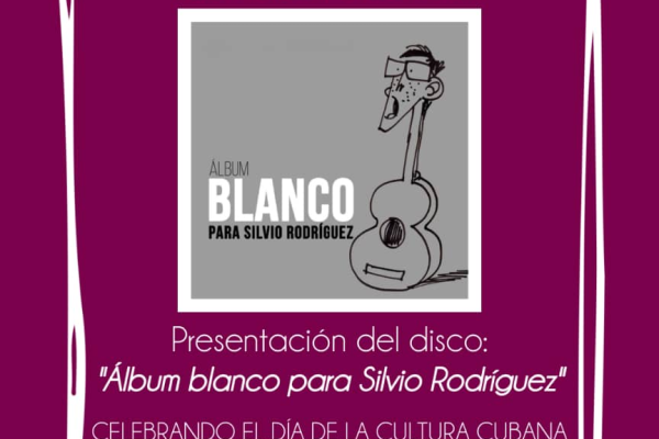 Presentan Álbum Blanco para Silvio Rodríguez en la Uneac