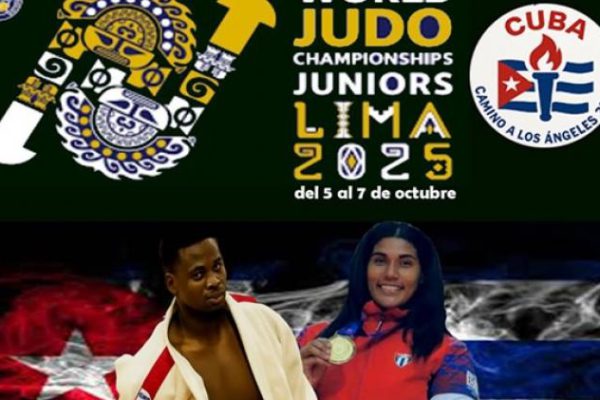 Judocas cubanos parten hoy hacia Perú para mundial juvenil de Lima 2025