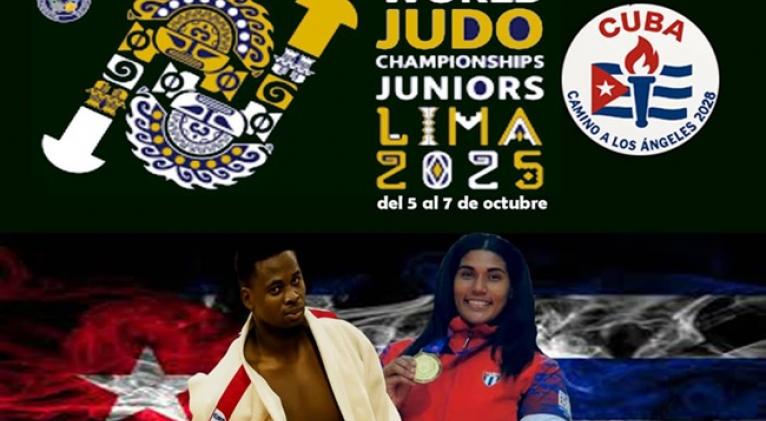 Judocas cubanos parten hoy hacia Perú para mundial juvenil de Lima 2025