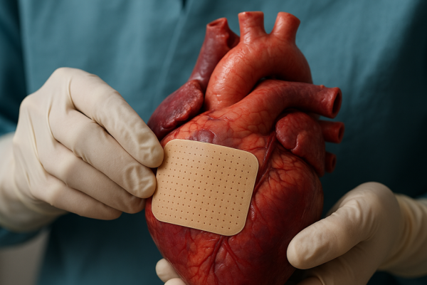Científicos crean un parche que ayuda al corazón a repararse solo
