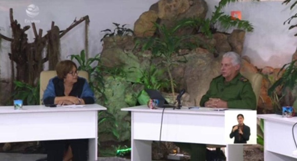 Chequea Díaz-Canel marcha de la recuperación en provincias afectadas por Melissa en Consejo de Defensa Nacional