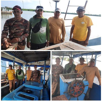 Noviembre avanza y langosteros de Santa Cruz del Sur no se detienen