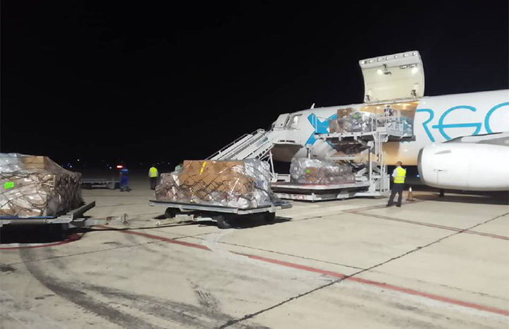 Arriba a Santiago de Cuba donativo del PMA y UNFPA