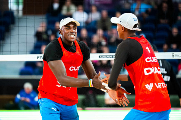 Dúo playero Díaz-Alayo por tercer éxito hoy en mundial de Adelaida
