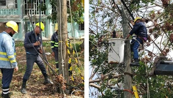 Prosigue recuperación del sistema eléctrico en Santiago de Cuba