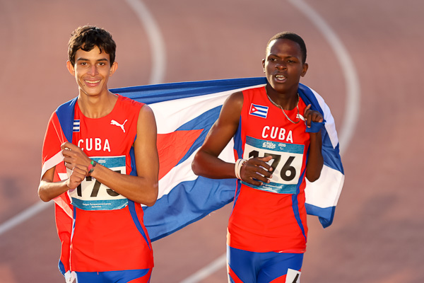 Cuba con cuatro medallas en inicio del paratletismo