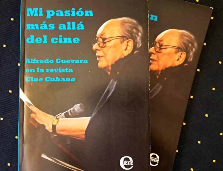 Ediciones ICAIC presenta libro sobre cineasta cubano Alfredo Guevara