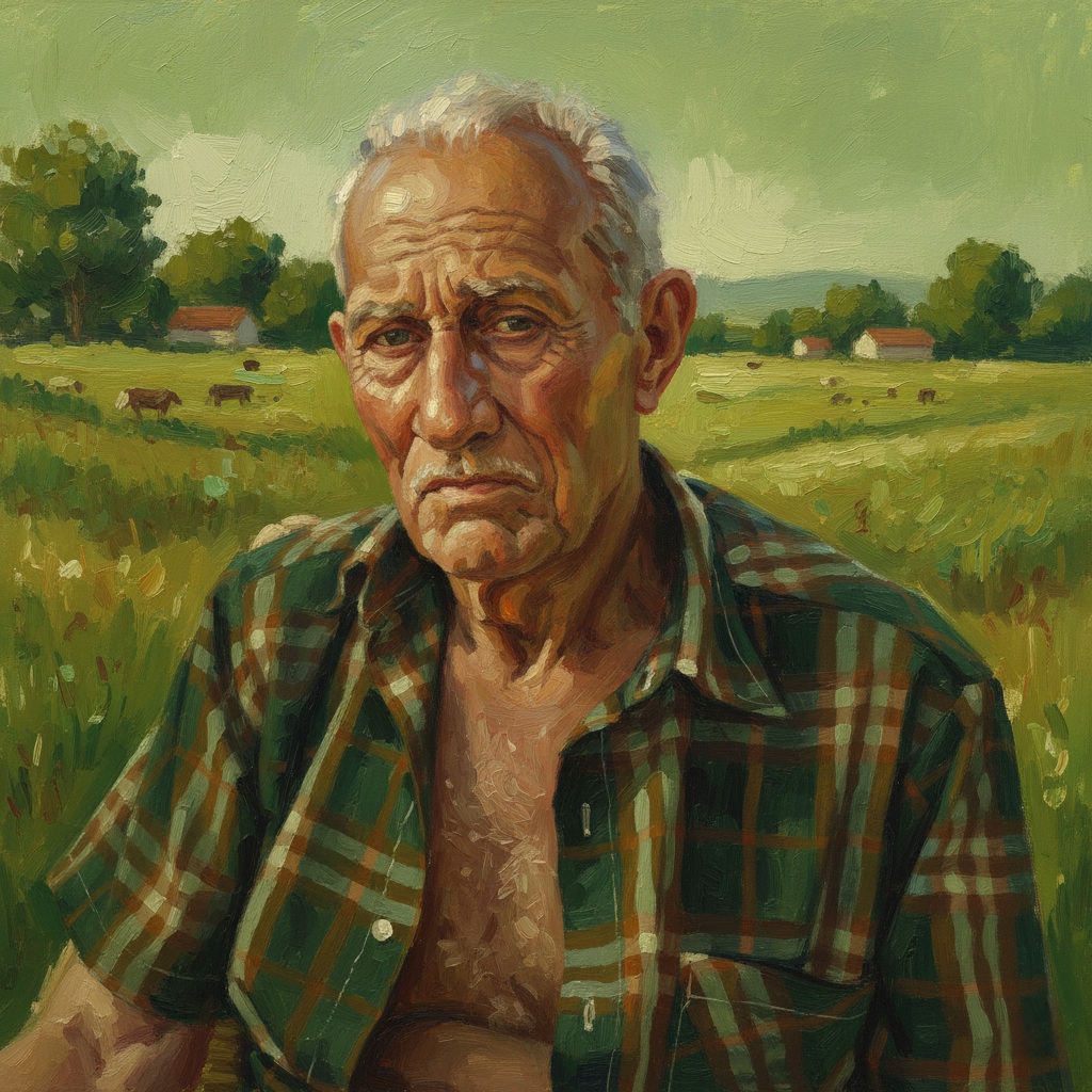 Amanecer en el potrero: la historia de un hombre y su tierra