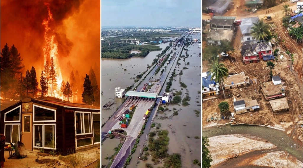 Clima fue cada vez más extremo en 2025