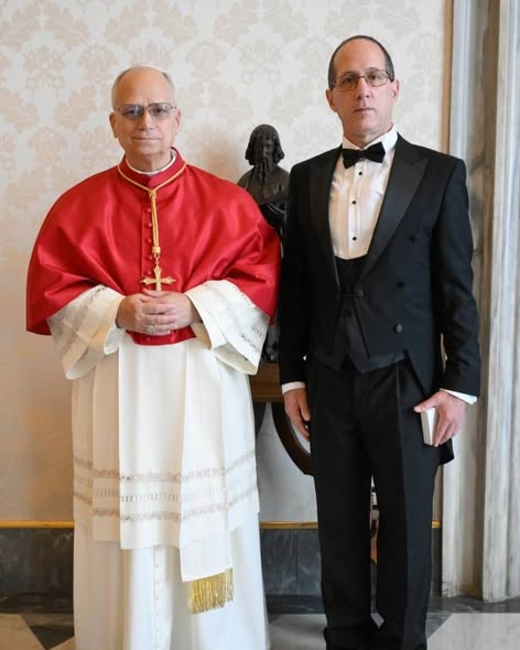 El Papa León XIV recibe las cartas credenciales del embajador cubano