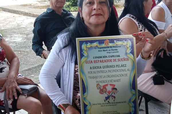 Idenia Quiñones Peláez, educadora floridana de vocación pura