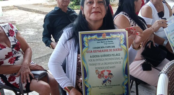 Idenia Quiñones Peláez, educadora floridana de vocación pura