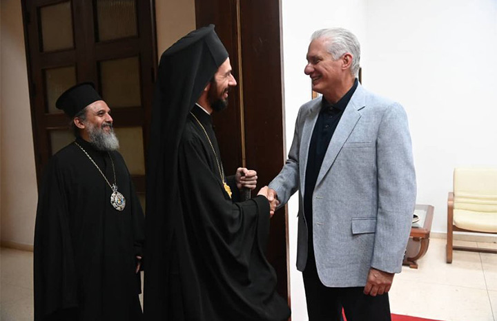 Cuba y la Iglesia Ortodoxa Griega fortalecen lazos