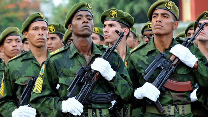 Cuba conmemora el Día de las Fuerzas Armadas Revolucionarias
