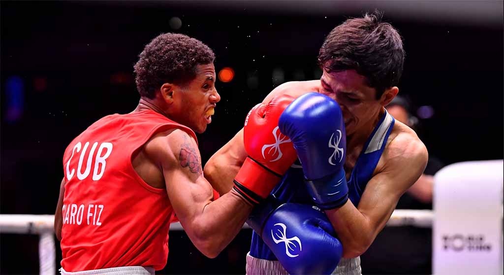 Cubanos disputarán metales de bronce en Mundial de boxeo