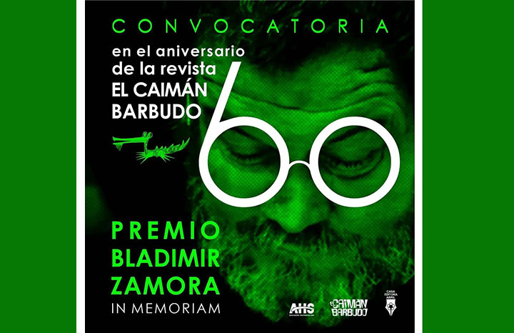 Convocan nueva edición del Premio Bladimir Zamora in Memoriam