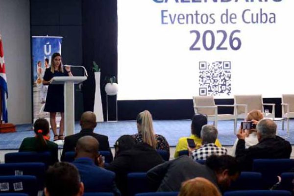 Presentan calendario de eventos en Cuba para 2026