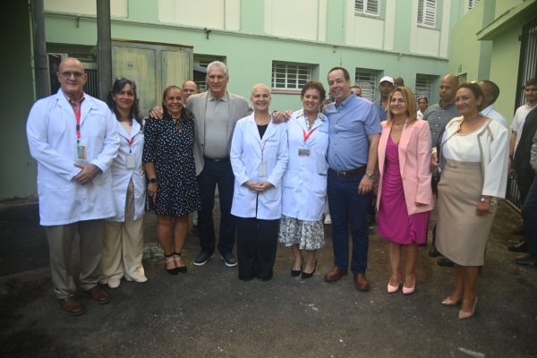 Visitó Díaz-Canel hospital Fructuoso Rodríguez (+ Post)