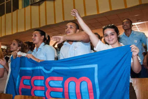 La juventud camagüeyana reafirma su respaldo a los ideales revolucionarios y educativos