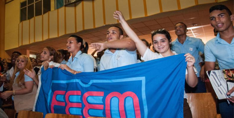 La juventud camagüeyana reafirma su respaldo a los ideales revolucionarios y educativos
