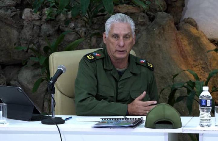 Evalúa Díaz-Canel marcha de la recuperación en Santiago de Cuba (+ Fotos)