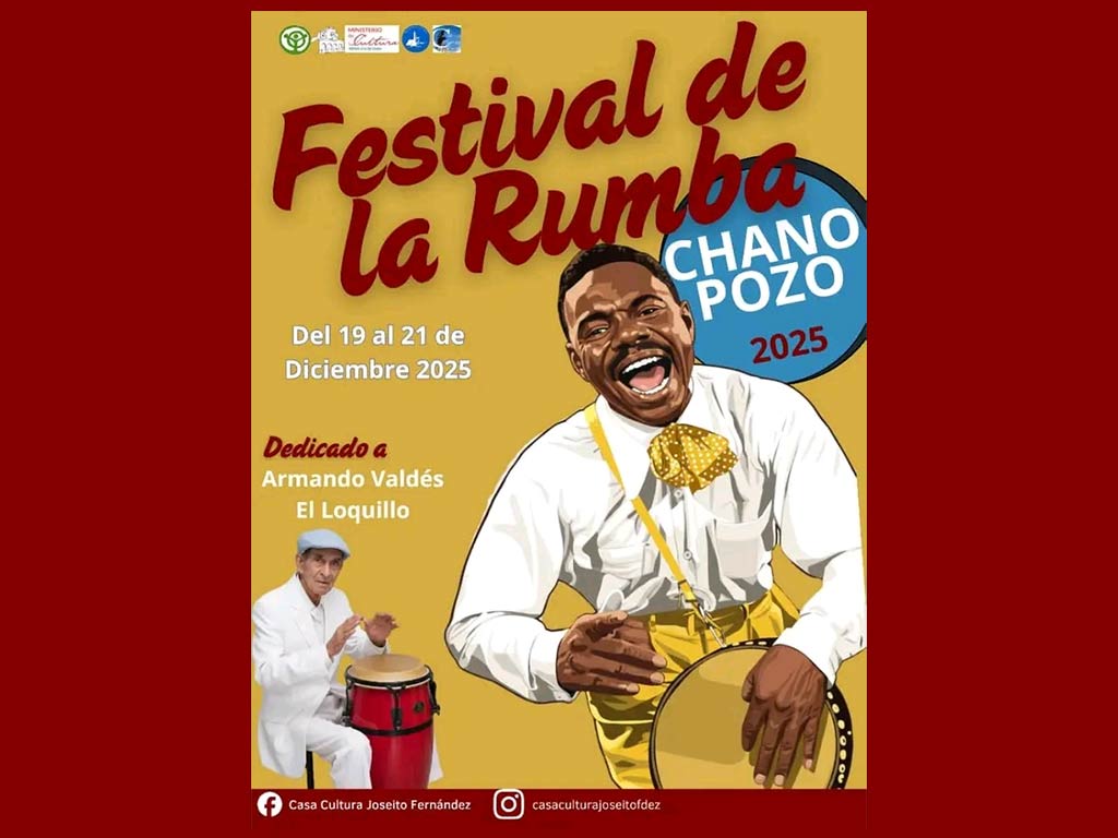 Continúan las actividades del Festival de la Rumba Chano Pozo en Cuba