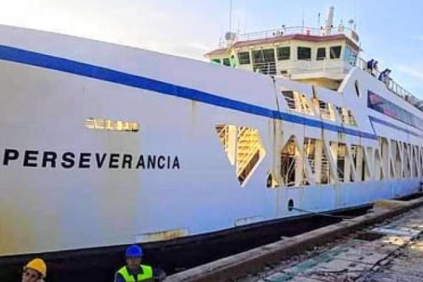 Retorna ferry Perseverancia al servicio tras reparación
