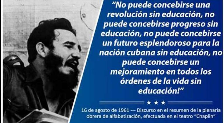 Campaña de Alfabetización: una proeza de Cuba y sus jóvenes