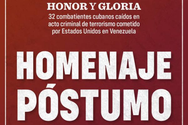 Resalta Díaz-Canel jornada de honor y gloria a compatriotas caídos