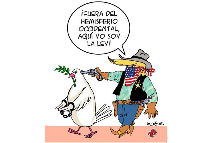 Gobierno de Estados Unidos representa la única amenaza a la paz regional