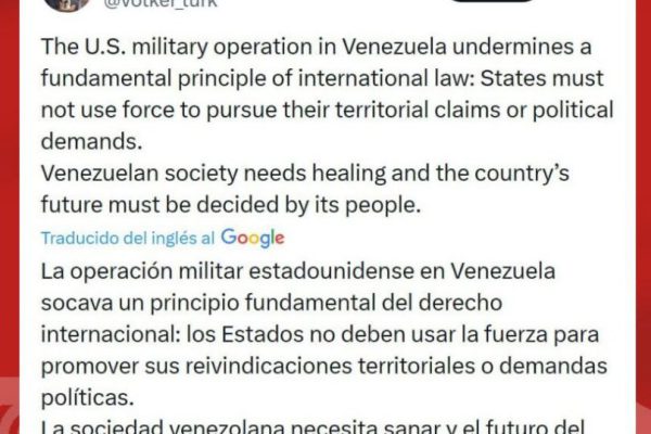 ONU condena ataque militar de EE.UU. en Venezuela