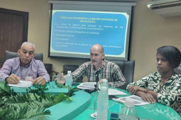 Amplia participación en el proceso de consulta del anteproyecto de ley del Código de Trabajo