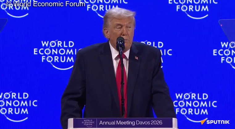 Trump intenta mostrar en Davos el