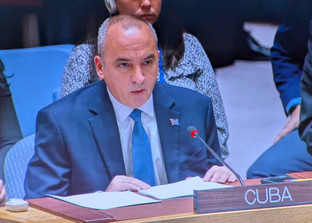 Cuba rechazó en Consejo de Seguridad acusaciones infundadas de EE.UU.