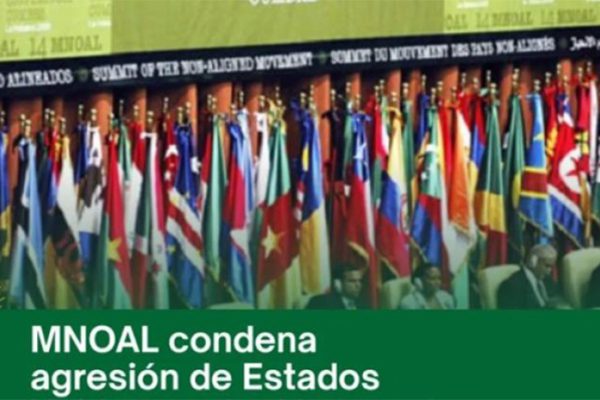 Denuncia MNOAL agresión de EE.UU. contra Venezuela