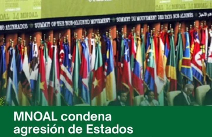 Denuncia MNOAL agresión de EE.UU. contra Venezuela