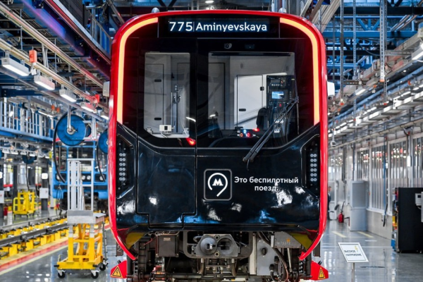 ¿Cómo será el primer tren de metro sin conductor desarrollado en Rusia?
