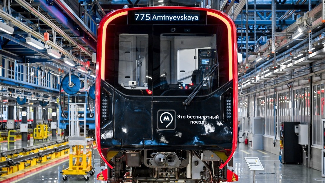 ¿Cómo será el primer tren de metro sin conductor desarrollado en Rusia?