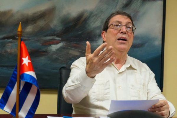 Canciller cubano condena intromisión de EE.UU. en Latinoamérica