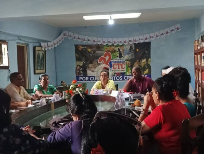 Apuesta por cumplir cronograma asambleario del Congreso movimiento sindical en Camagüey