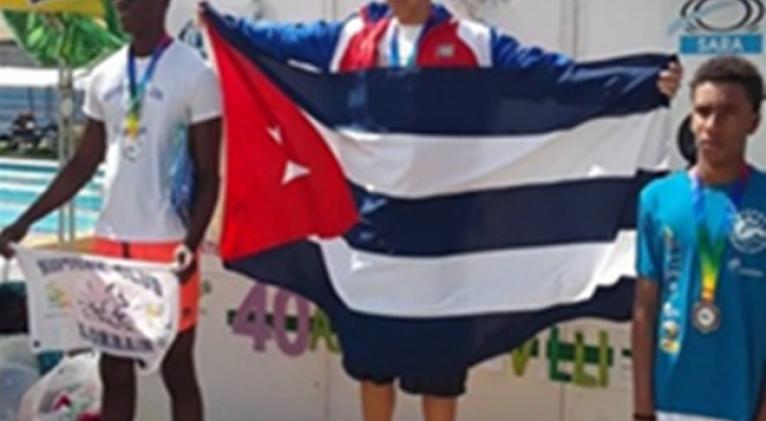Cuba cosecha 12 medallas en lid de natación en Martinica