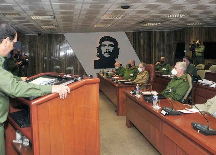 Consejo de Defensa Nacional efectúa sesión de trabajo