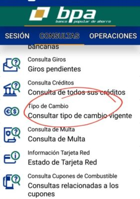 Tasa de cambio en Transfermóvil (+ Fotos)