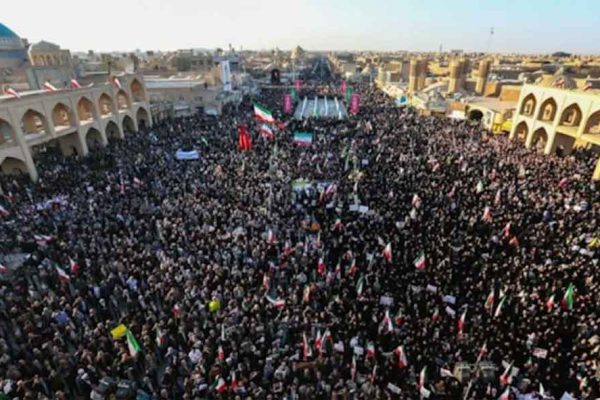 Gigante apoyo al gobierno en todo Irán