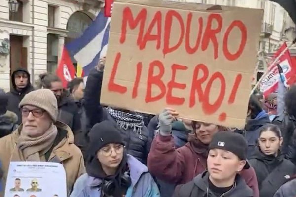 Crece en Italia rechazo al ataque y amenazas de EE.UU. contra Venezuela