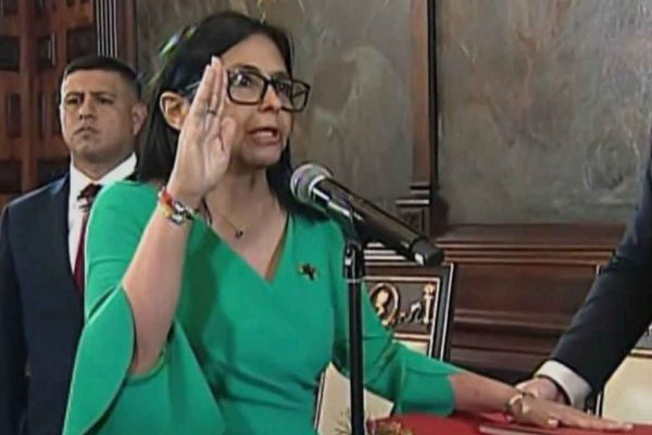 Juramentada Delcy Rodríguez como presidenta encargada de Venezuela